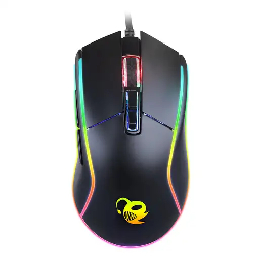 Deep Gaming DeepDarth ratón Juego mano derecha USB tipo A Óptico 6400 DPI