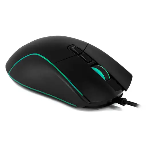 Deep Gaming DeepDarth ratón Juego mano derecha USB tipo A Óptico 6400 DPI