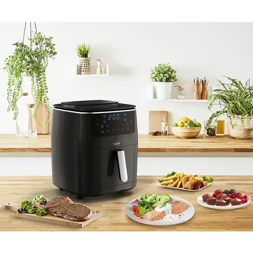 Freidora de aire 6.5 L Negro FW201815 TEFAL