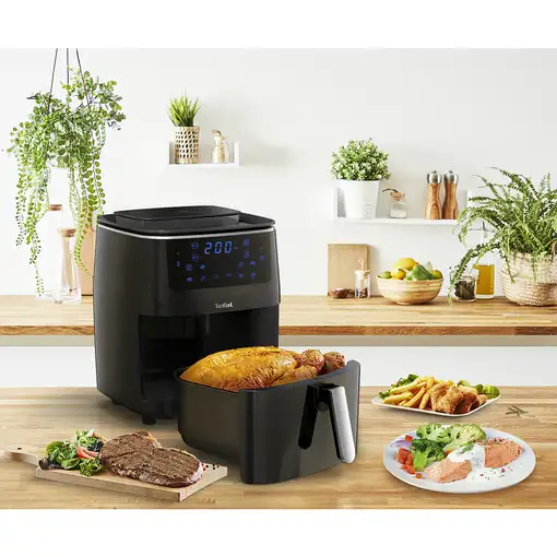 Freidora de aire 6.5 L Negro FW201815 TEFAL