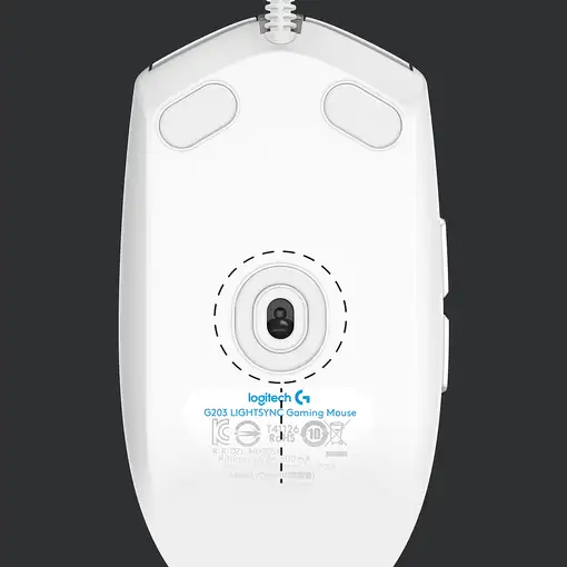 Logitech G 910-005797 ratón Juego mano derecha USB tipo A 8000 DPI