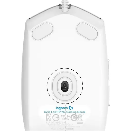 Logitech G 910-005797 ratón Juego mano derecha USB tipo A 8000 DPI