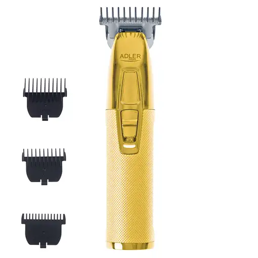 Adler AD 2836G depiladora para la barba Batería 4 6 mm Oro Adler AD 2836G depiladora para la barba Batería 4 6 mm Oro