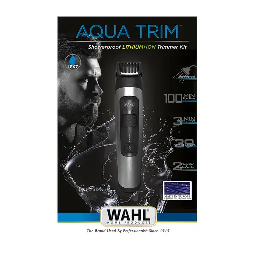 Wahl Aqua Trim AC/Batería 38 2 cm Mojado y seco Plata