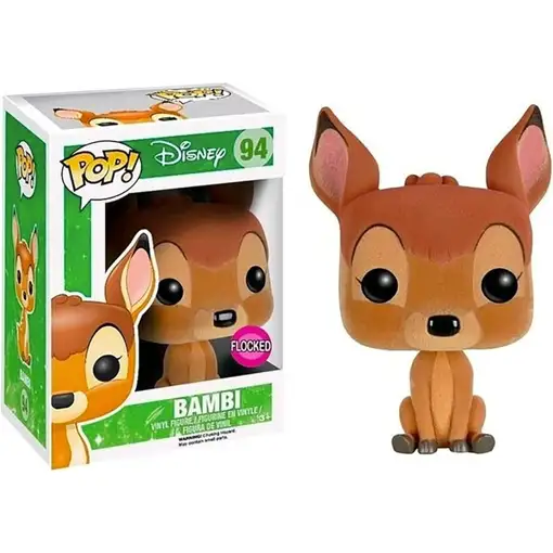 Figura Funko Pop! Disney Classics Bambi Modelo 94 | 09377 Flocked