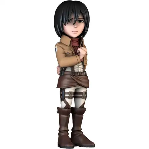 Figura Minix Ataque de los Titanes Mikasa Ackerman Modelo 118 Figura Minix Ataque de los Titanes Mikasa Ackerman Modelo 118