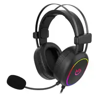 Hiditec Erys ARGB Auriculares Alámbrico Diadema Juego Negro