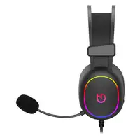 Hiditec Erys ARGB Auriculares Alámbrico Diadema Juego Negro