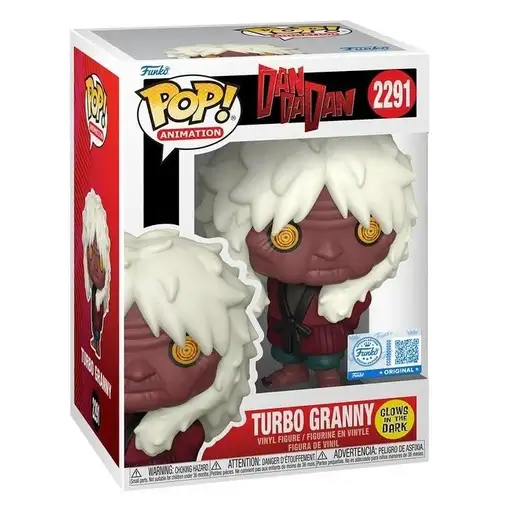 Figura Funko Pop! Animación Dan Da Dan Turbo Granny Modelo 2291 | 92067 GITD