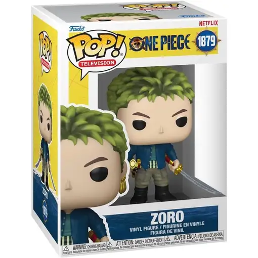 Figura Funko Pop! Televisión One Piece Zoro Modelo 1879 | 75669