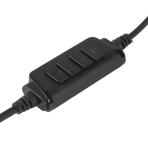 iggual ENC 3030 Auriculares Alámbrico Diadema Oficina/Centro de llamadas Negro
