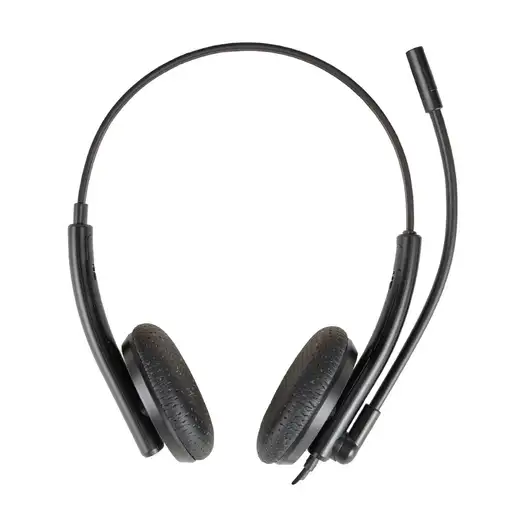 iggual ENC 3030 Auriculares Alámbrico Diadema Oficina/Centro de llamadas Negro