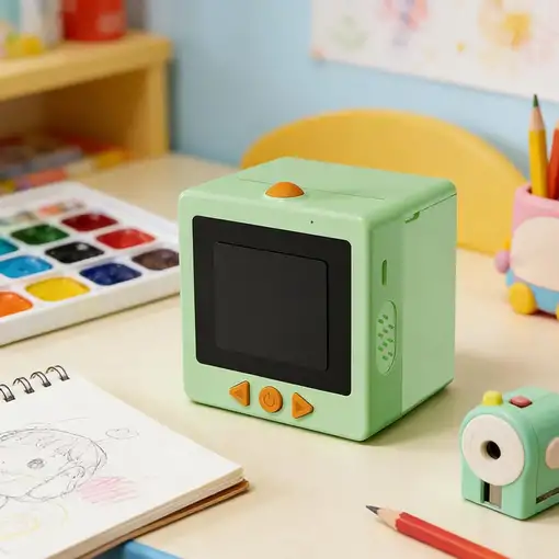 Mini Impresora Térmica Klack AI Printer Bluetooth WiFi Recargable Verde