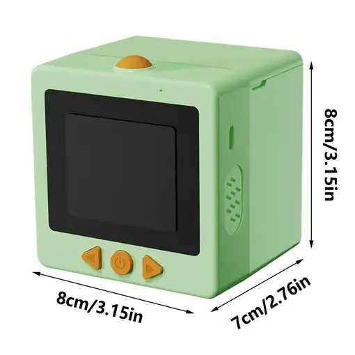 Mini Impresora Térmica Klack AI Printer Bluetooth WiFi Recargable Verde