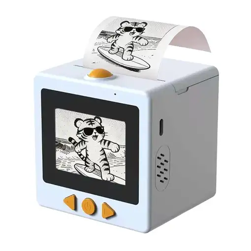 Mini Impresora Térmica Klack AI Portátil con Bluetooth, WiFi y Voz Mini Impresora Térmica Klack AI Portátil con Bluetooth, WiFi y Voz