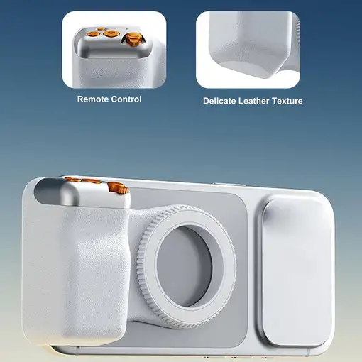 Soporte magnético Klack con disparador Bluetooth para iPhone y Android
