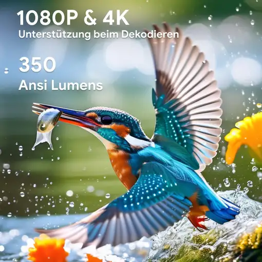 Proyector portátil Klack SkyEcho FreeONE 4K con Android y WiFi 6