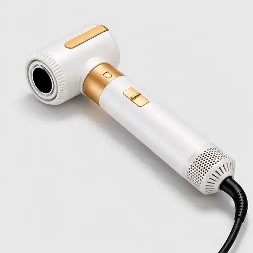 Secador moldeador Klack 7 en 1 efecto Coanda Blanco