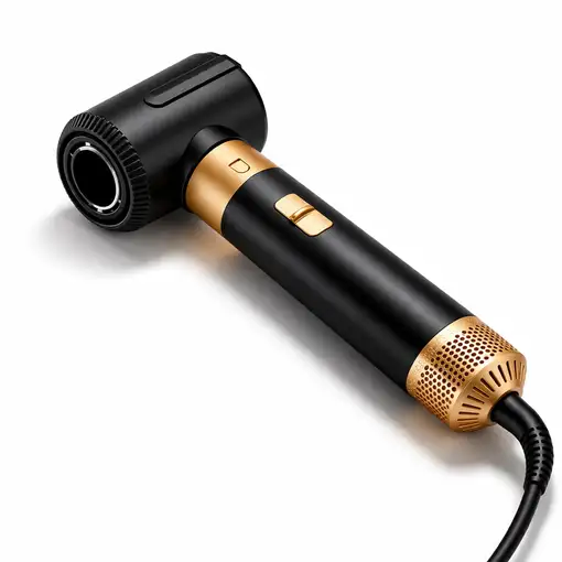 Secador moldeador Klack 7 en 1 efecto Coanda Negro