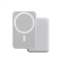 Batería magnética Klack 10000mAh 15W compatible con iPhone y Android Negra Batería magnética Klack 10000mAh 15W compatible con iPhone y Android Negra