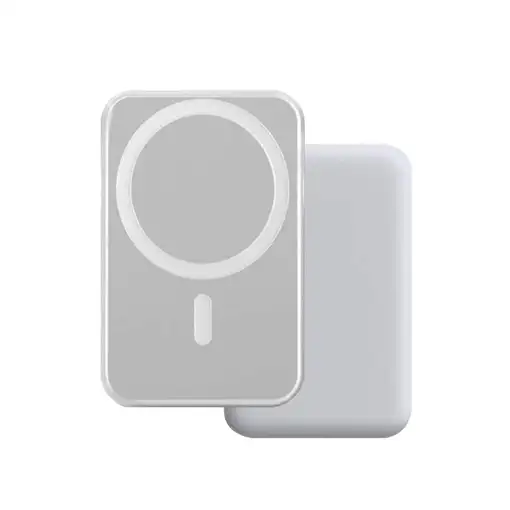 Batería magnética Klack 10000mAh 15W compatible con iPhone y Android Negra Batería magnética Klack 10000mAh 15W compatible con iPhone y Android Negra