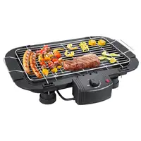 Barbacoa eléctrica Klack 2000W con 5 temperaturas y bandeja recoge grasa