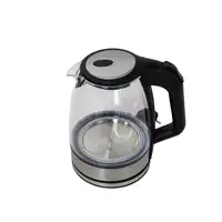 Hervidor de Agua Klack Cristal 1,8L 2200W con Apagado Automático Hervidor de Agua Klack Cristal 1,8L 2200W con Apagado Automático