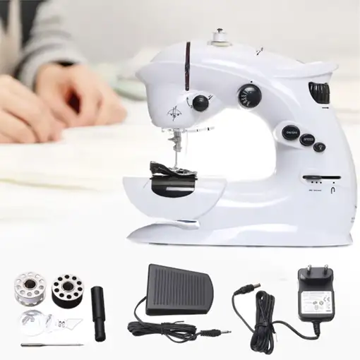 Máquina de Coser Klack 7 Puntadas con Pedal y Doble Hilo
