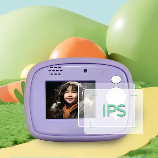 Cámara Infantil Klack con Impresión Instantánea y Vídeo Morado