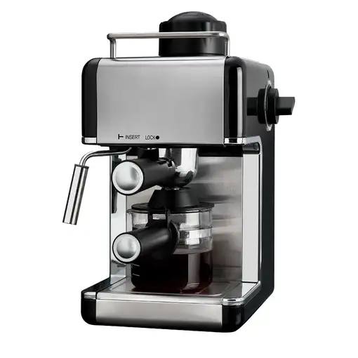 Cafetera Espresso Klack 3,5 Bares 4 Tazas 800W Acero Inoxidable Cafetera Espresso Klack 3,5 Bares 4 Tazas 800W Acero Inoxidable