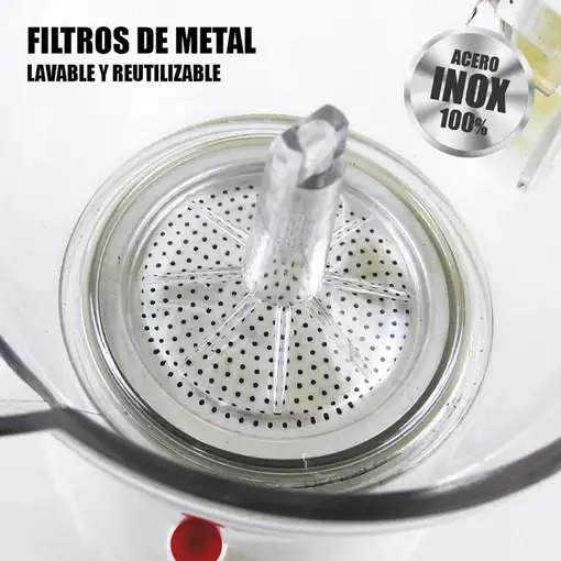 Cafetera Italiana Klack para Microondas