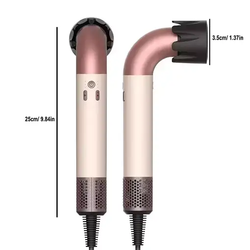 Secador Klack SECDYS CURVO 5 en 1 1400W con Iones Negativos Azul