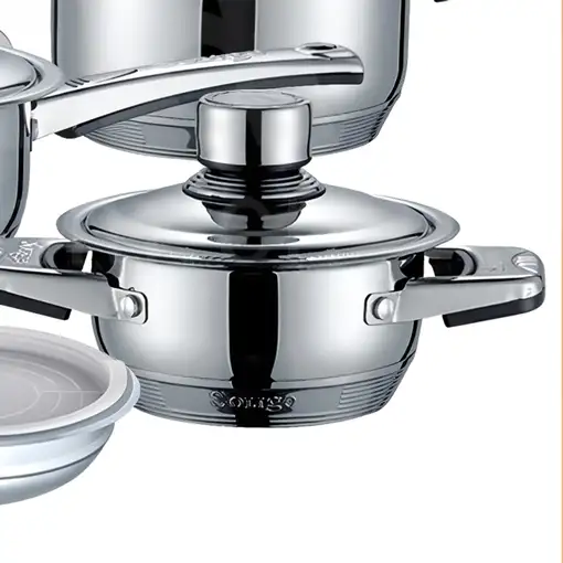 Batería de Cocina Klack 16 Piezas Acero Inoxidable Inducción