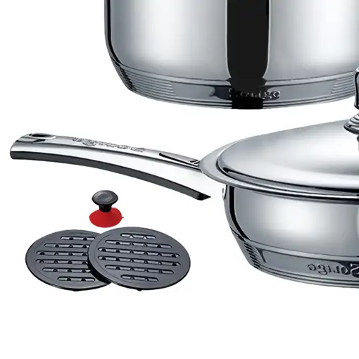 Batería de Cocina Klack 16 Piezas Acero Inoxidable Inducción