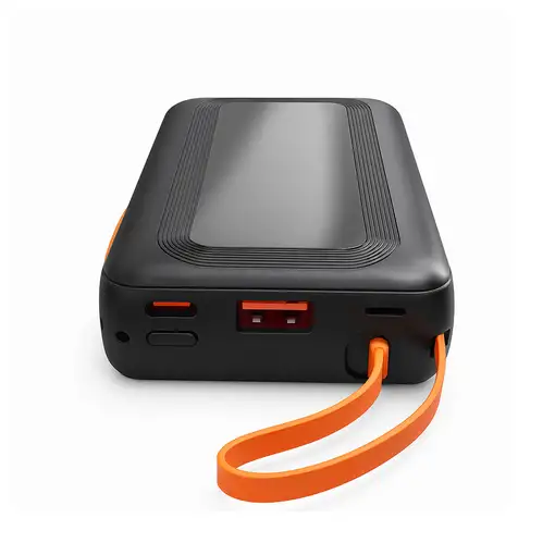 PowerBank Klack 10000mAh 22.5W con Cable Retráctil para iPhone
