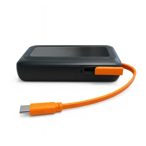 PowerBank Klack 10000mAh 22.5W con Cable Retráctil para iPhone