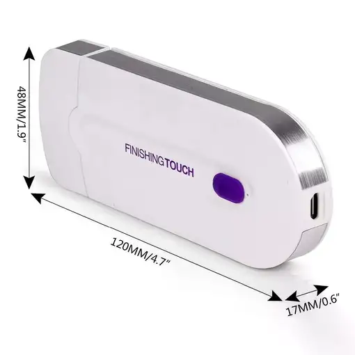 Depiladora Finish Touch Klack con Luz Sensa-Light