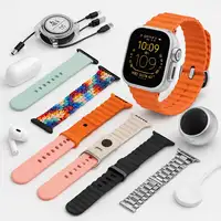 Pack SmartWatch Klack H92 Ultra3 2.3" con Auriculares y 7 Correas Plata
