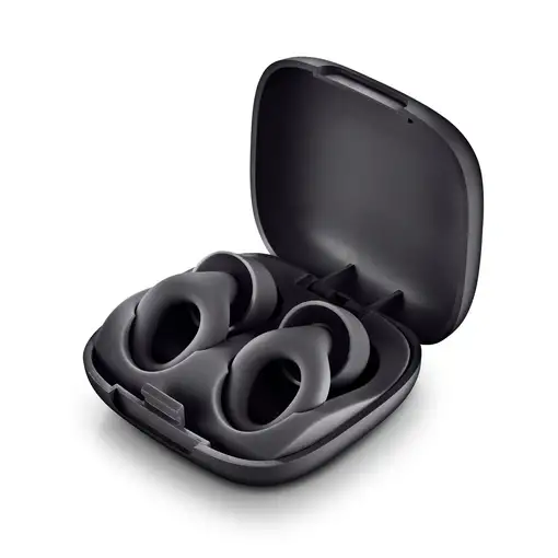 Tapones silicona para los oidos con reducción de ruido Noon Black| NGS