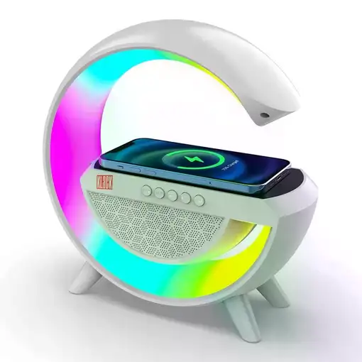 Altavoz Lámpara Bluetooth Klack con Carga Inalámbrica Tipo G Altavoz Lámpara Bluetooth Klack con Carga Inalámbrica Tipo G