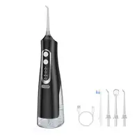 Irrigador Dental Klack Water Flosser 300ml IPX7 Inalámbrico Negro Irrigador Dental Klack Water Flosser 300ml IPX7 Inalámbrico Negro