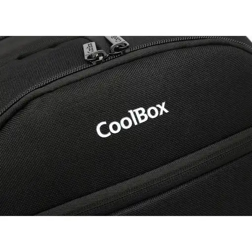 CoolBox COO-BAG15-2N maletines para portátil 39,6 cm (15.6'') Mochila Negro