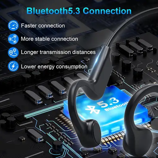 Auriculares Bluetooth Klack por Conducción Ósea IP55 y 8 Horas de Batería