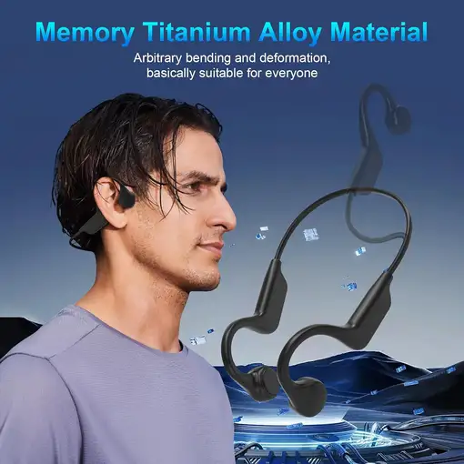 Auriculares Bluetooth Klack por Conducción Ósea IP55 y 8 Horas de Batería
