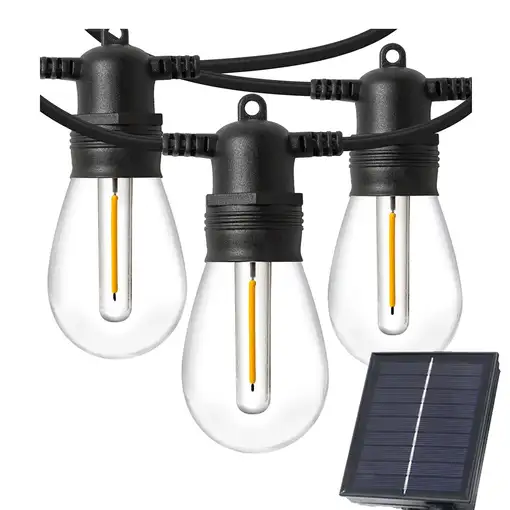 Guirnalda Solar Klack LED Vintage 5 m para Exterior e Interior Guirnalda Solar Klack LED Vintage 5 m para Exterior e Interior