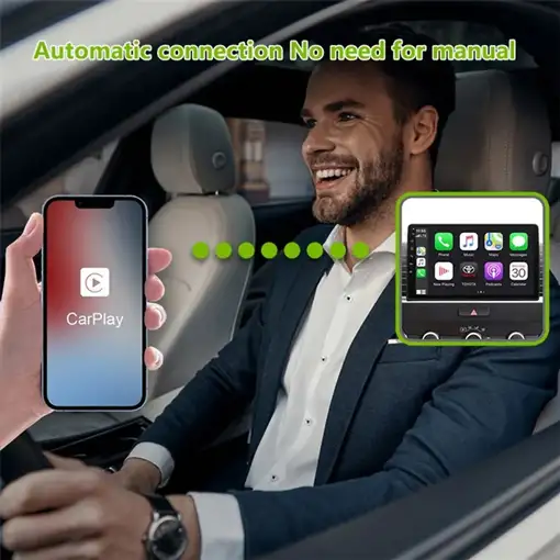 Adaptador Inalámbrico Klack para CarPlay y Android Auto Bluetooth 5.0