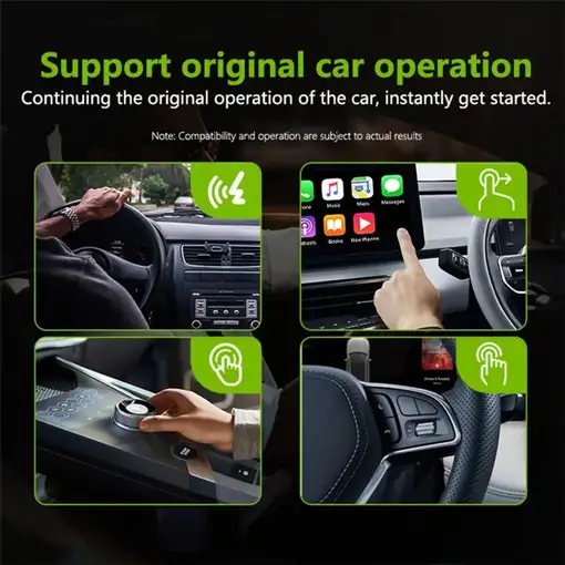 Adaptador Inalámbrico Klack para CarPlay y Android Auto Bluetooth 5.0