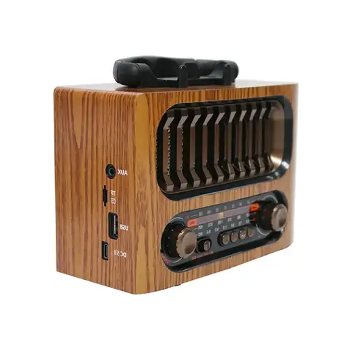Radio Retro Klack Portátil FM/AM Bluetooth USB y MicroSD