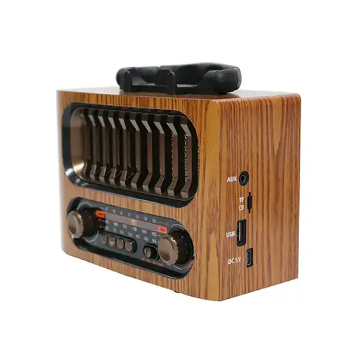 Radio Retro Klack Portátil FM/AM Bluetooth USB y MicroSD