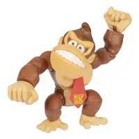 Super Mario Figura de acción de Donkey Kong Nintendo de 15 cm (6'') de altura, con Super Mario Figura de acción de Donkey Kong Nintendo de 15 cm (6'') de altura, con
